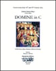 Domine in C Study Scores sheet music cover